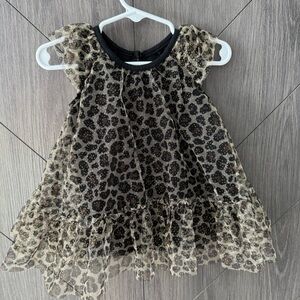 Baby Starters Baby Girl Leopard Print Dress